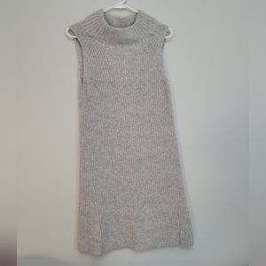 Sleeveless Sweater Dress